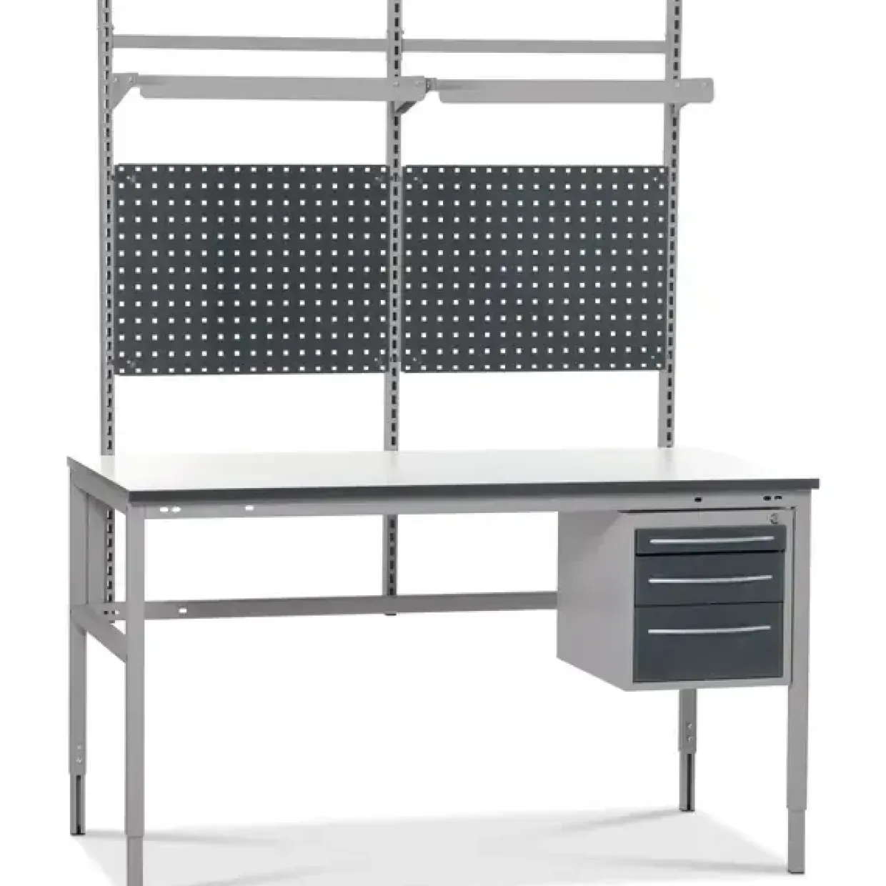 Arbejdsbord Let H-stel komb. 5 1500x800 mm