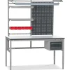 Arbejdsbord Let H-stel komb. 6 1500x800 mm