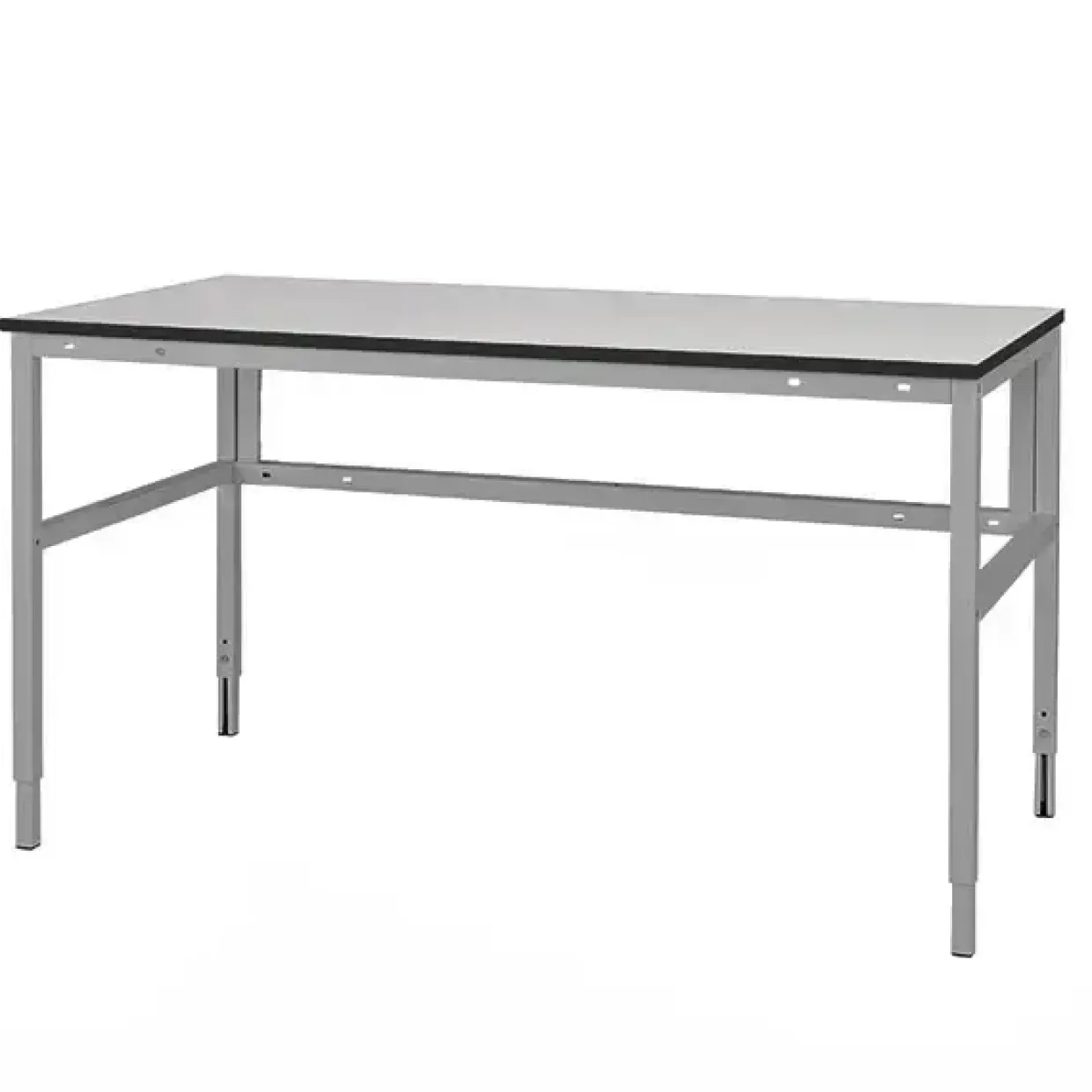 Arbejdsbord Let H-stel 1200x620 mm HPL bordplade