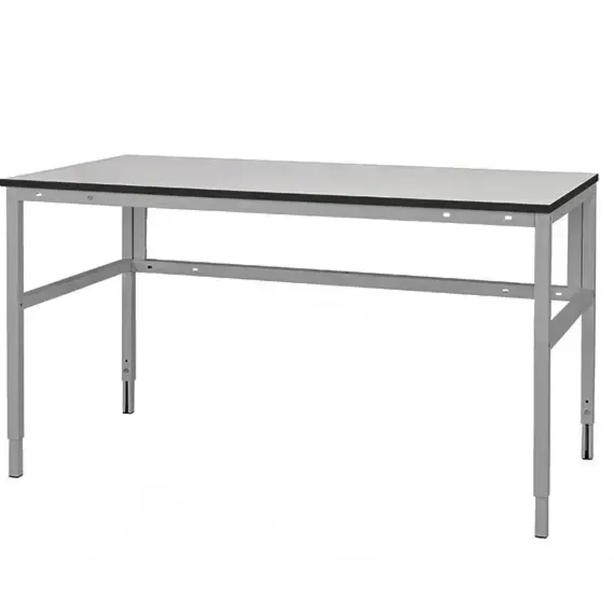 Arbejdsbord Let H-stel 800x800 mm HPL bordplade