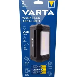 Arbejdslampe Varta Work Flex - sort