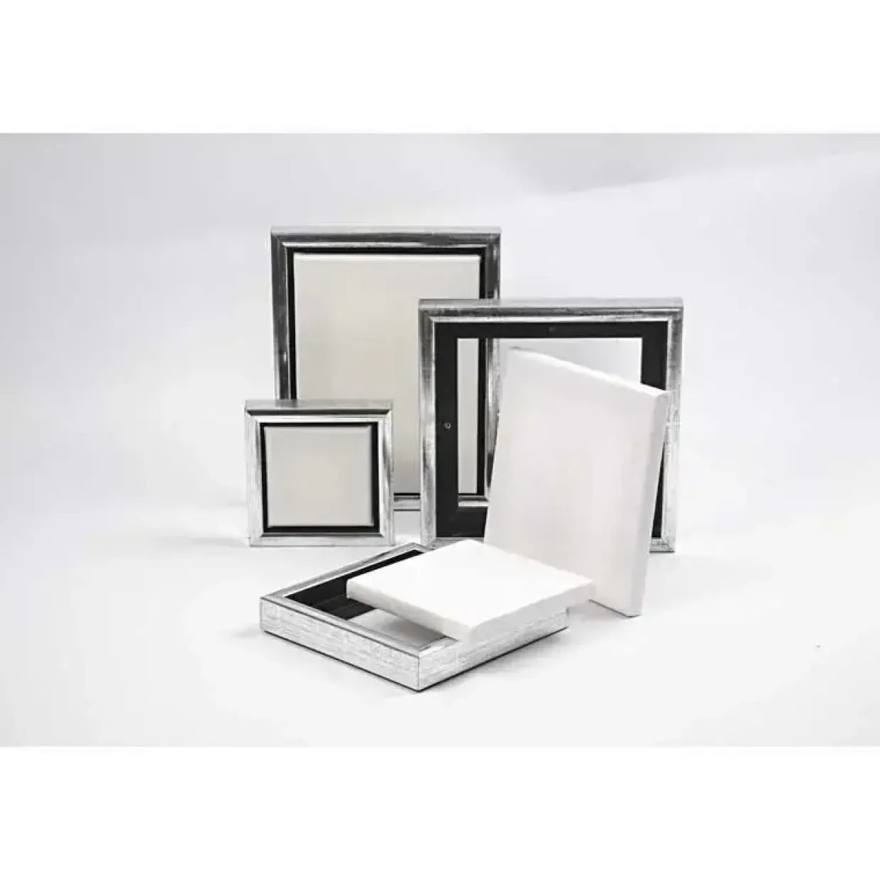 ArtistLine Canvas med ramme hvid dybde 3 cm str. 14x14 cm 360 g 6 stk pr pakke