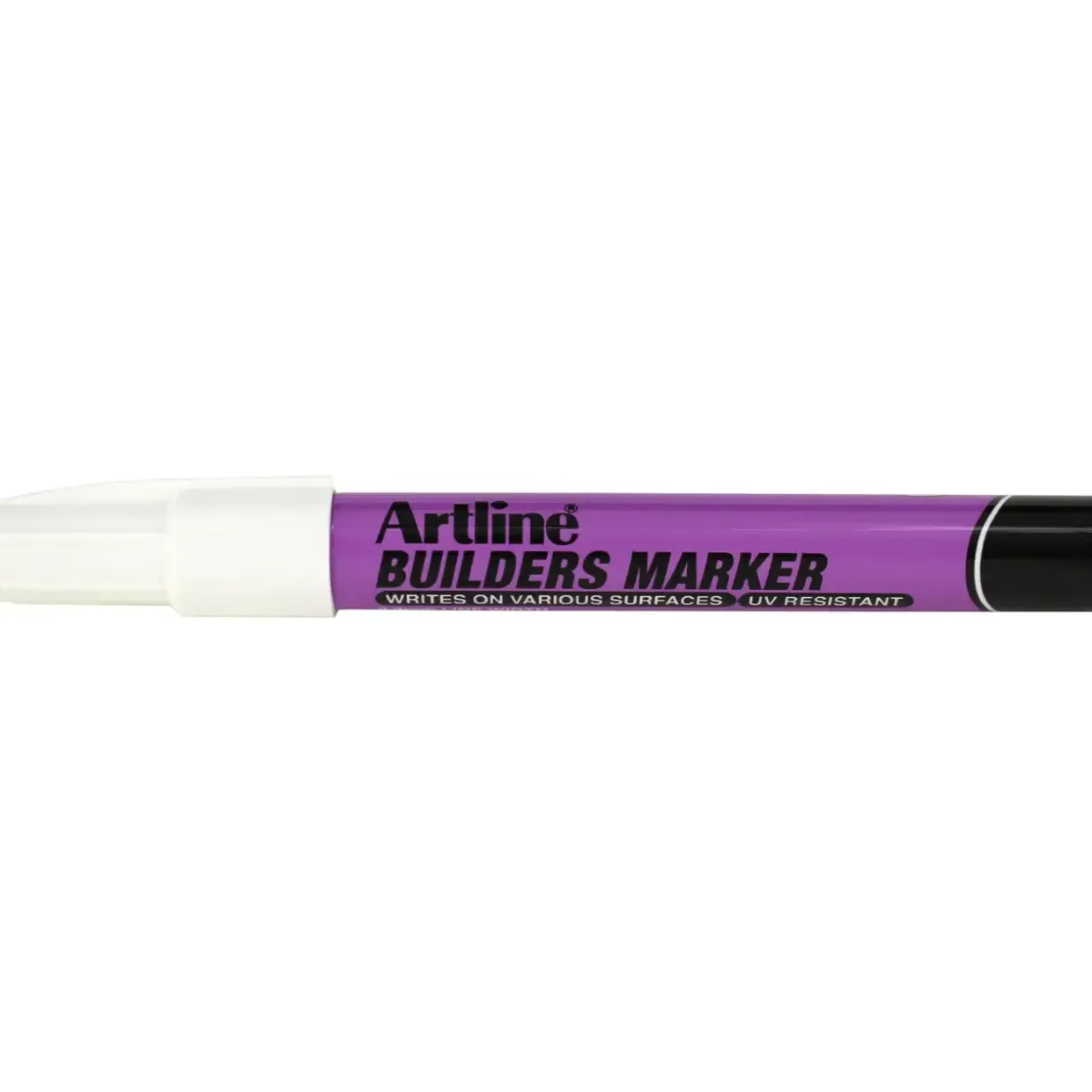 Artline builders marker hvid