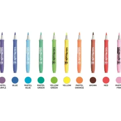 Artline Decorite brush pastel 10-pack