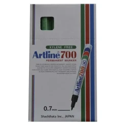 Artline 700 - Permanent grøn marker 0,7 mm - 12 stk