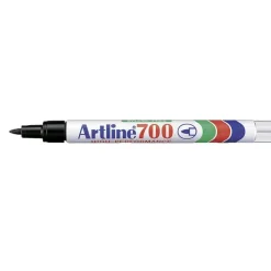 Artline 700 Permanent Marker - Sort 0,7 mm - 12 stk