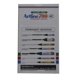 Artline 700 - Permanent rød marker 0,7 mm - 12 stk