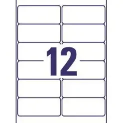 Avery etiketter, L4776-20 Heavy duty labels 99,1x42,3 (240)