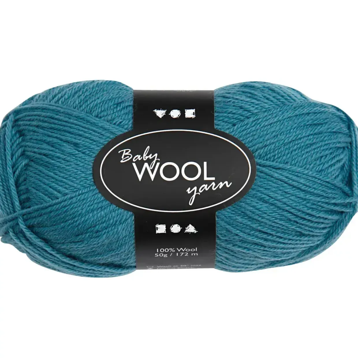 Babygarn længde 172 meter petrol NM 14|4 - 50 gram