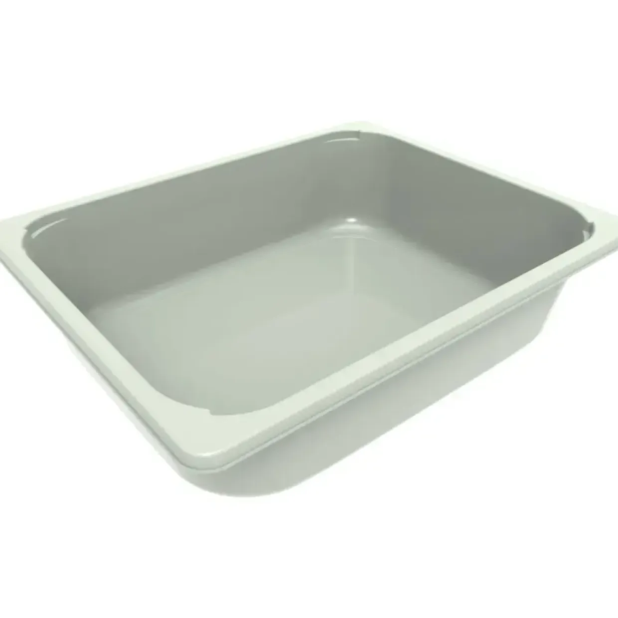 Bakke C 2325-1B 32,5x26,5x8cm 5100 ml evolve CPET 1-rums standard serie 1/2 GN - 80 stk
