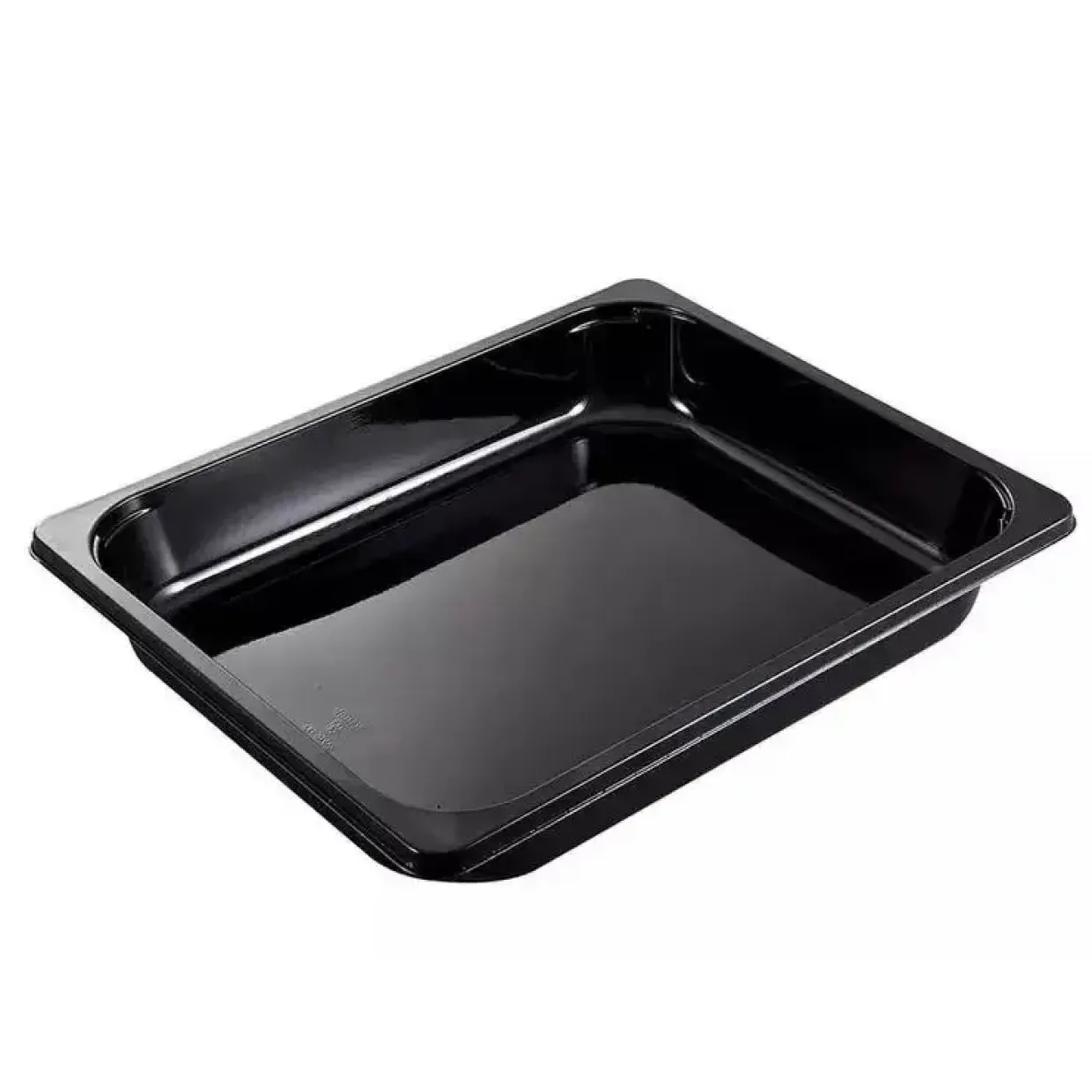 Bakke 1/2 GN C2325-1A 1-Rum 3350ml L325xB265xH50mm CPET Sort - 116 stk/krt
