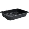Bakke, sort, PP, 3900 ml, 32,50 x 26,50 x 6 cm - 100 stk