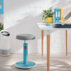 Balancestol - Leitz Ergo - Sid-stå Cosy - Blå