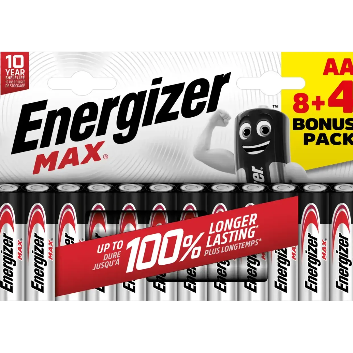 Batteri AA Energizer MAX AA/E91 - 12 stk