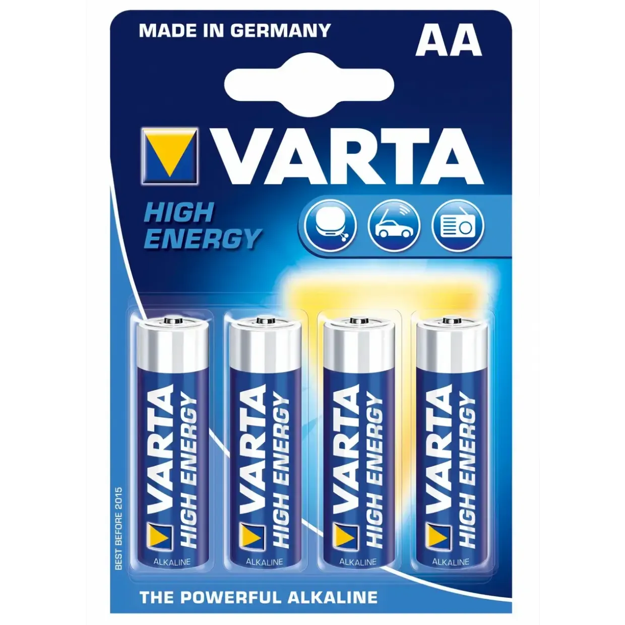 Batteri AA Varta High Energy - LR06 4 stk