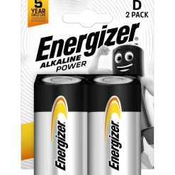 Batteri D Energizer Power LR20 - 2 stk