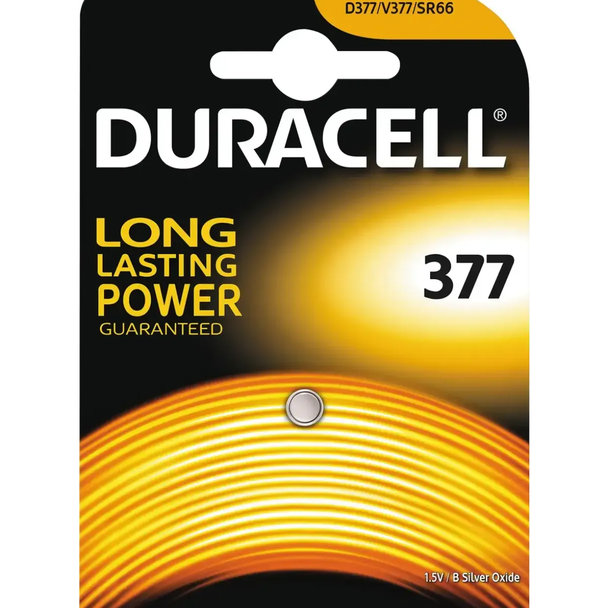 Batteri Duracell Electronics 377 SR66 1stk