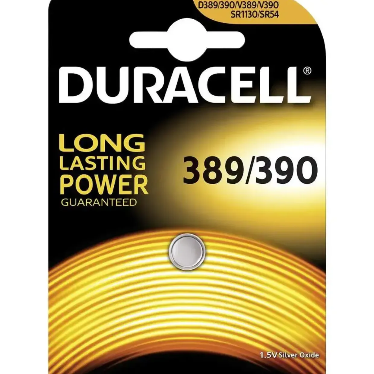 Batteri - Duracell Electronics 389/390 SR54 Sølvoxid - 1 stk