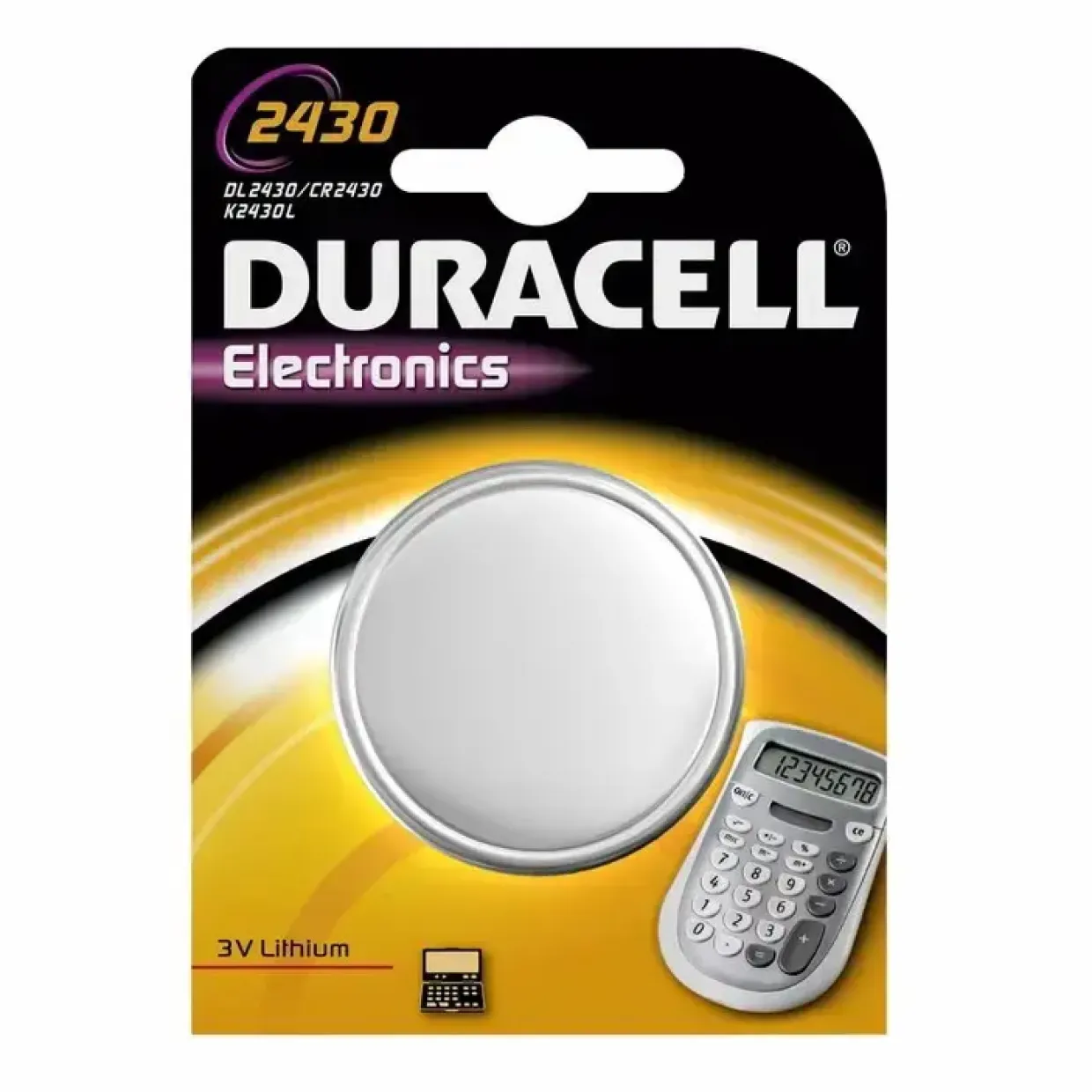 Batteri Duracell Electronics 2430 1stk