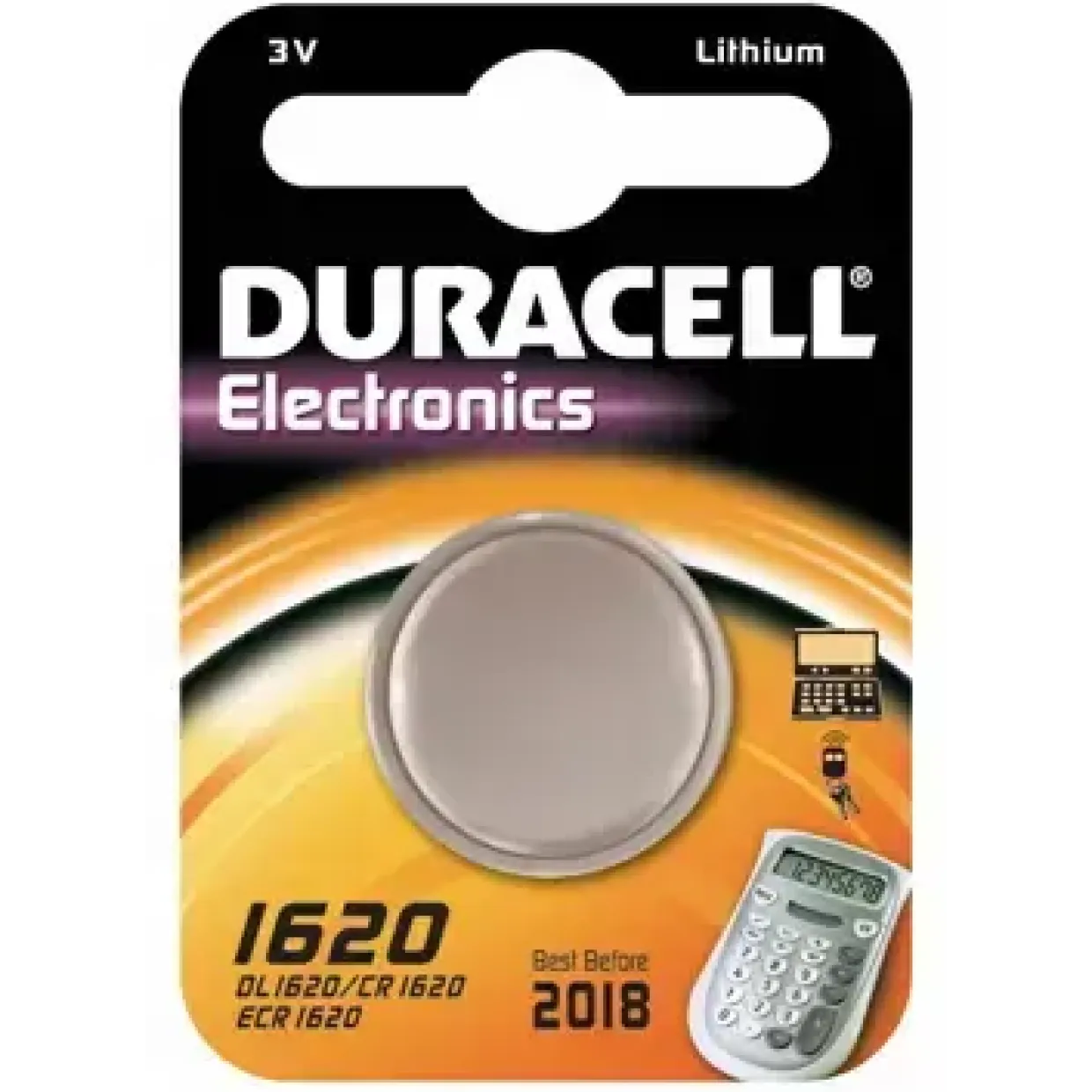 Batteri Duracell Electronics 1620 1stk