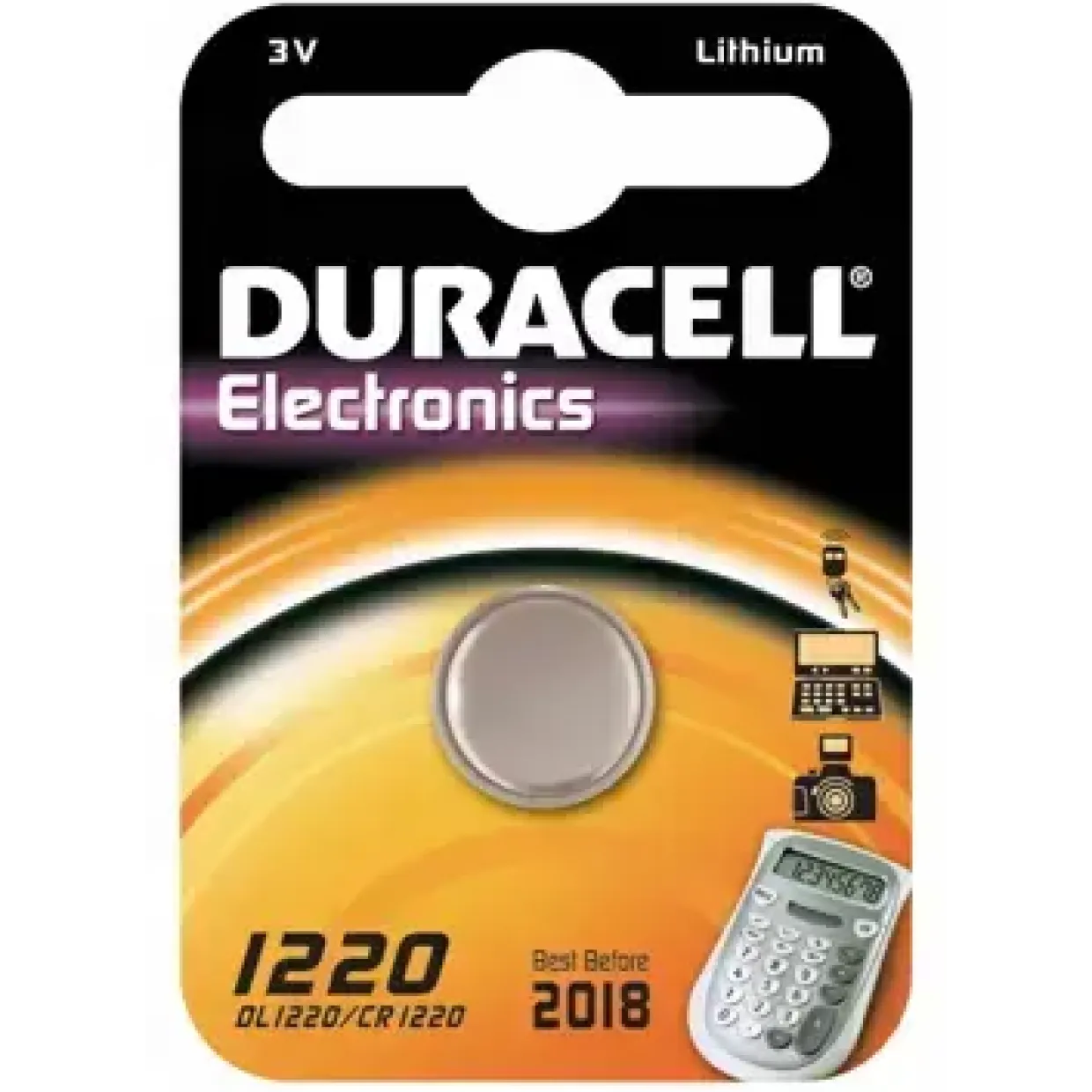 Batteri Duracell Electronics 1220 1stk
