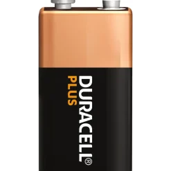 Batteri Duracell Plus Power 9V alkaline 2stk|pak