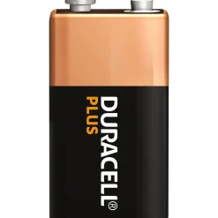 Batteri Duracell Plus Power 9V alkaline 1 stk. pr. pakke