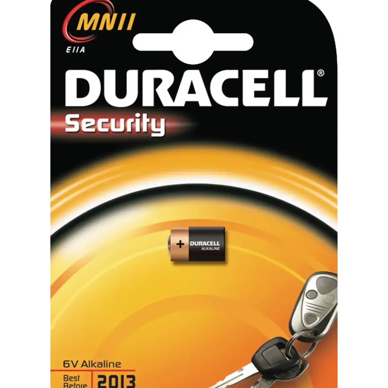 Batteri - Duracell Security MN11 - 6V - 1 stk