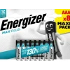 Batterier AAA Energizer Max Plus E92 (8-pack)