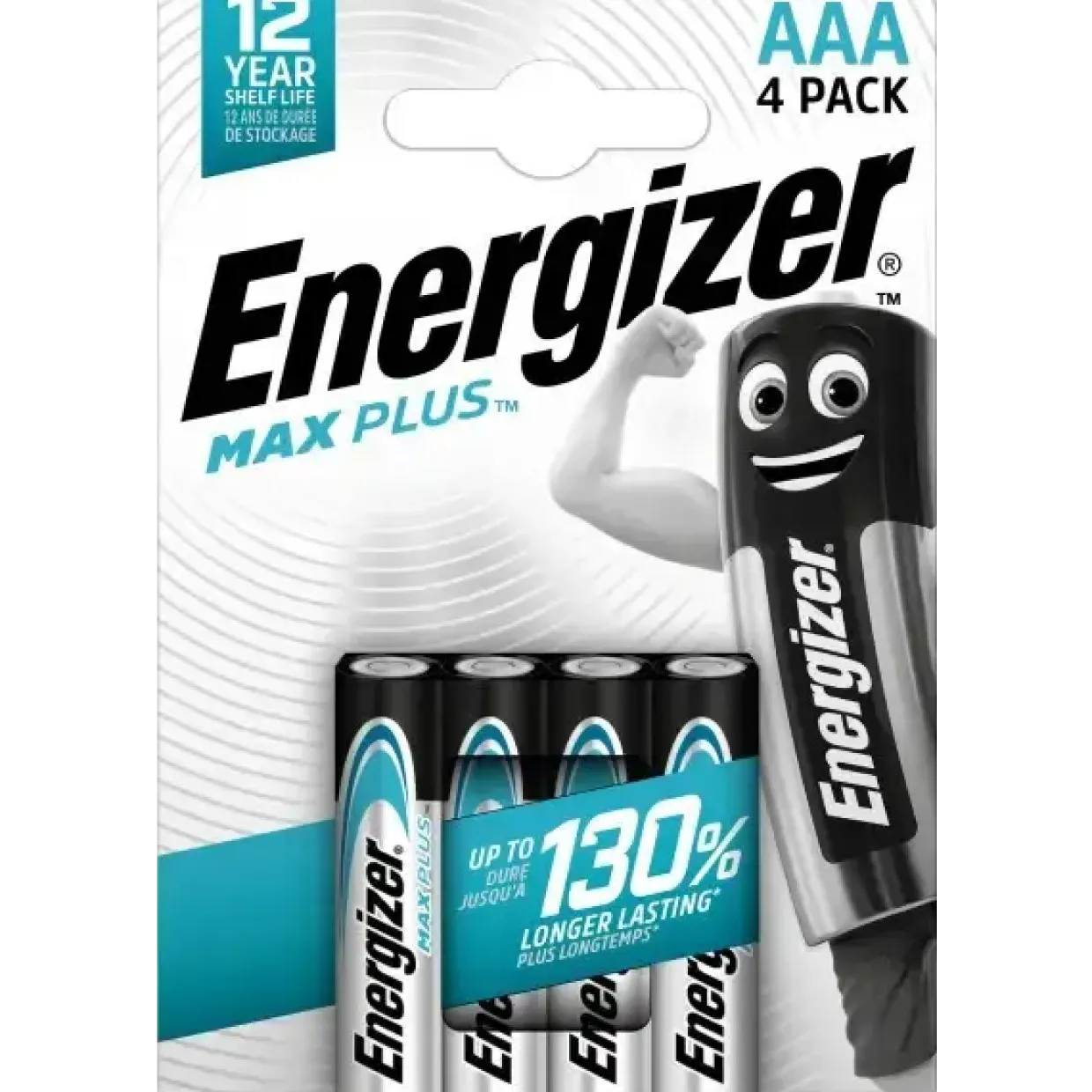 Batterier AAA Energizer Max Plus E92 (4-pack)