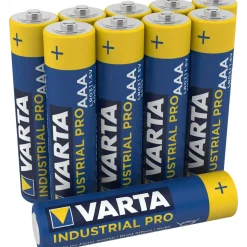 Batterier - AAA - Varta Industrial Pro - Alkaline - 10 stk