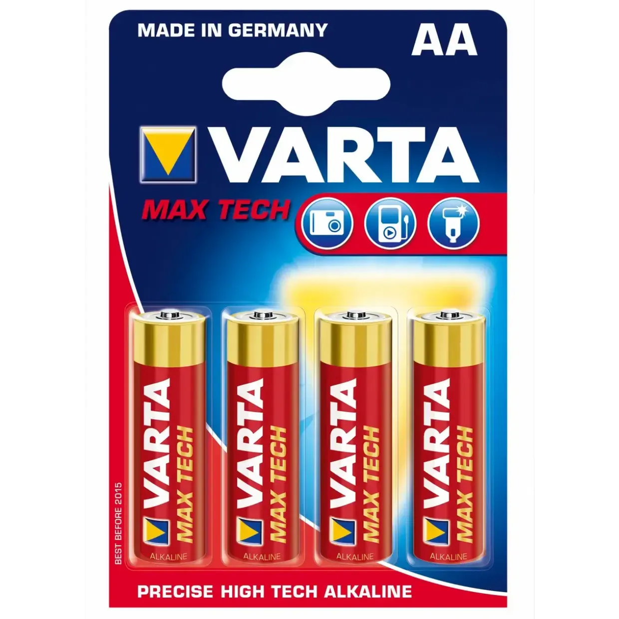 Batterier AA Max Tech Varta - 4706 Mignon LR 6 - 4 stk