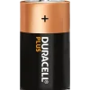 Batterier D - Duracell Plus Power Alkaline - 2 stk