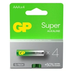 Batteri GP Super Alkaline AAA 4-pak - 4 stk/pk