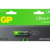 Batteri, GP Ultra Plus, Alkaline, AA, 10-pak - 10 stk