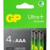 Batteri GP Ultra Plus Alkaline AAA 4-pak - 4 stk