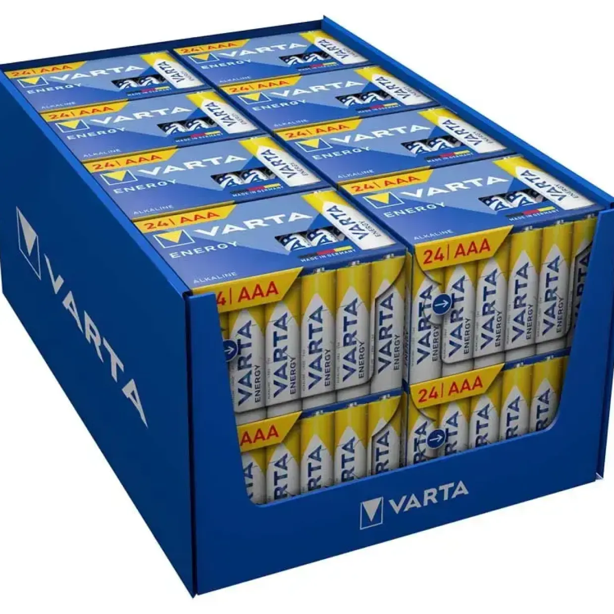 Batteri, Varta, AAA Energy pakke a 24 stk