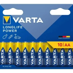 Batteri, Varta, AA Longlife Power pakke a 10 stk