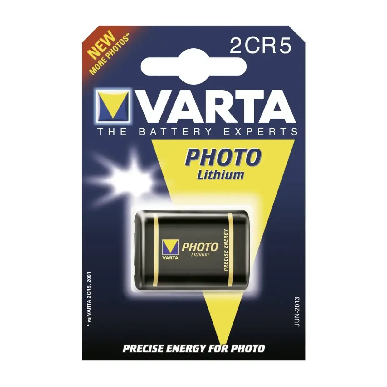 Batteri - Varta CR5 6V 1600 mAh - Lithium - 1 stk