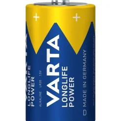 Batteri, Varta, D Longlife Power pakke a 2 stk