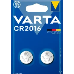 Batteri Varta Electronic CR2016 2 stk. pr. pakke