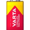Batteri Varta Longlife Max Power 9V 1 stk. pakke