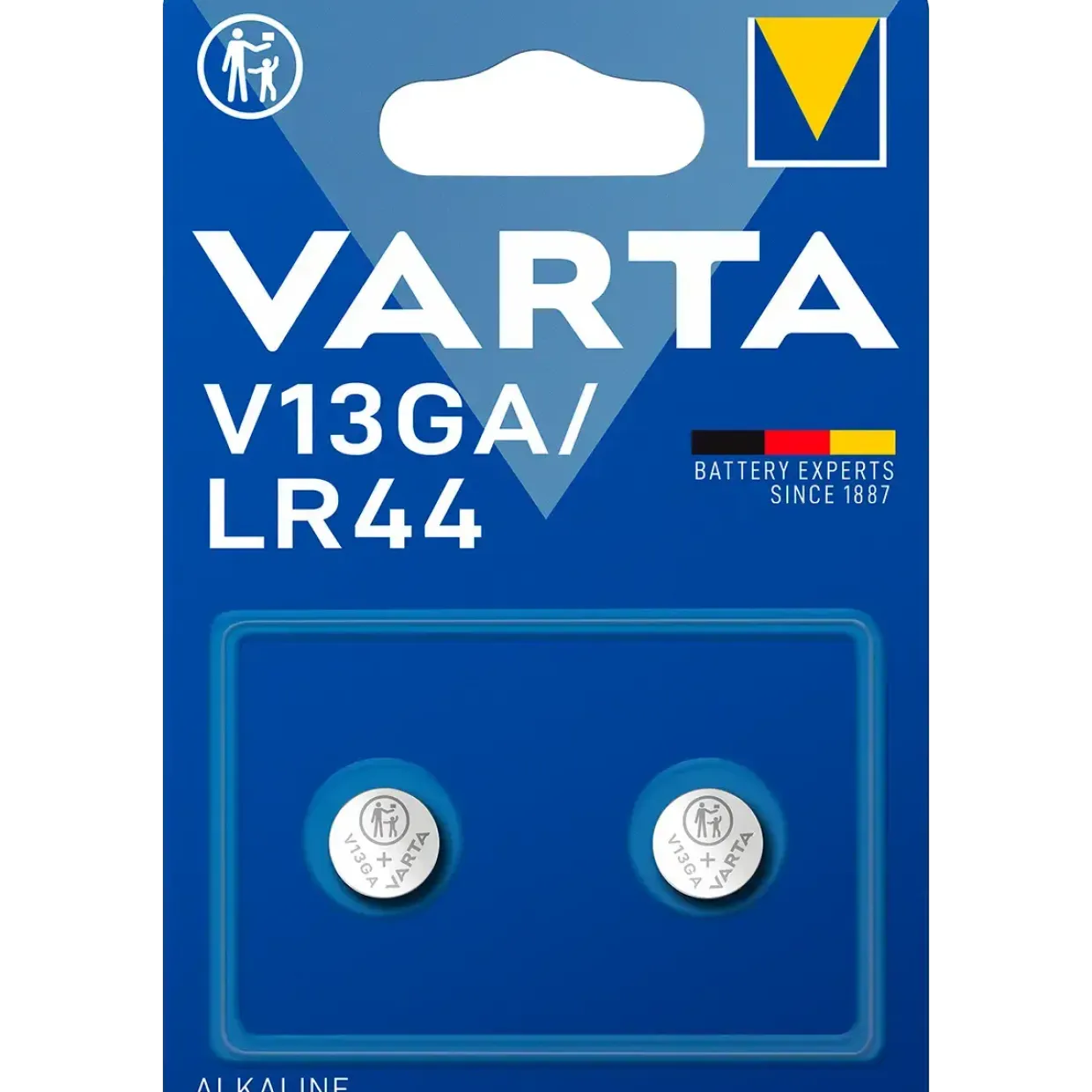 Batteri Varta V 13 GA 2 stk. pr. pakke