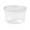 Bæger Crystal Deli 500 ml Ø116x75 mm Rund Kraftig RPET Klar - 10 ps x 35 stk/krt
