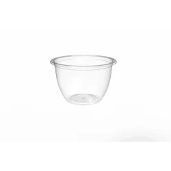 Bæger Deligreen Rund 550ml Ø129xH81mm RPET Transparent - 12 ps x 42 stk/krt