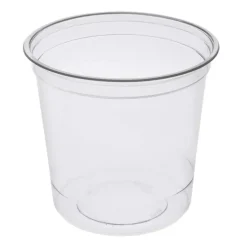 Bæger Deli Pot rund 500 ml Ø101xH95mm RPET Klar - 396 stk/krt
