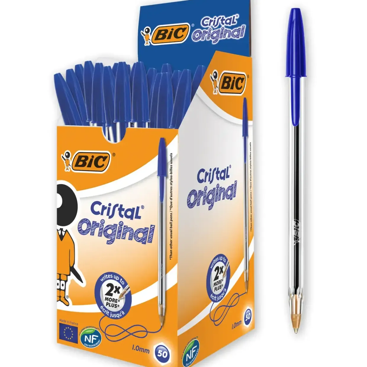 BIC kuglepenne Cristal M blå