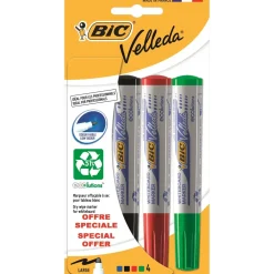 BIC Velleda whiteboardpen 1701 (4 farver)