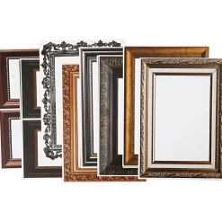 Billedrammeark – 26,2x18,5 cm – Metallic farver – 16 ark – Karton 230 g
