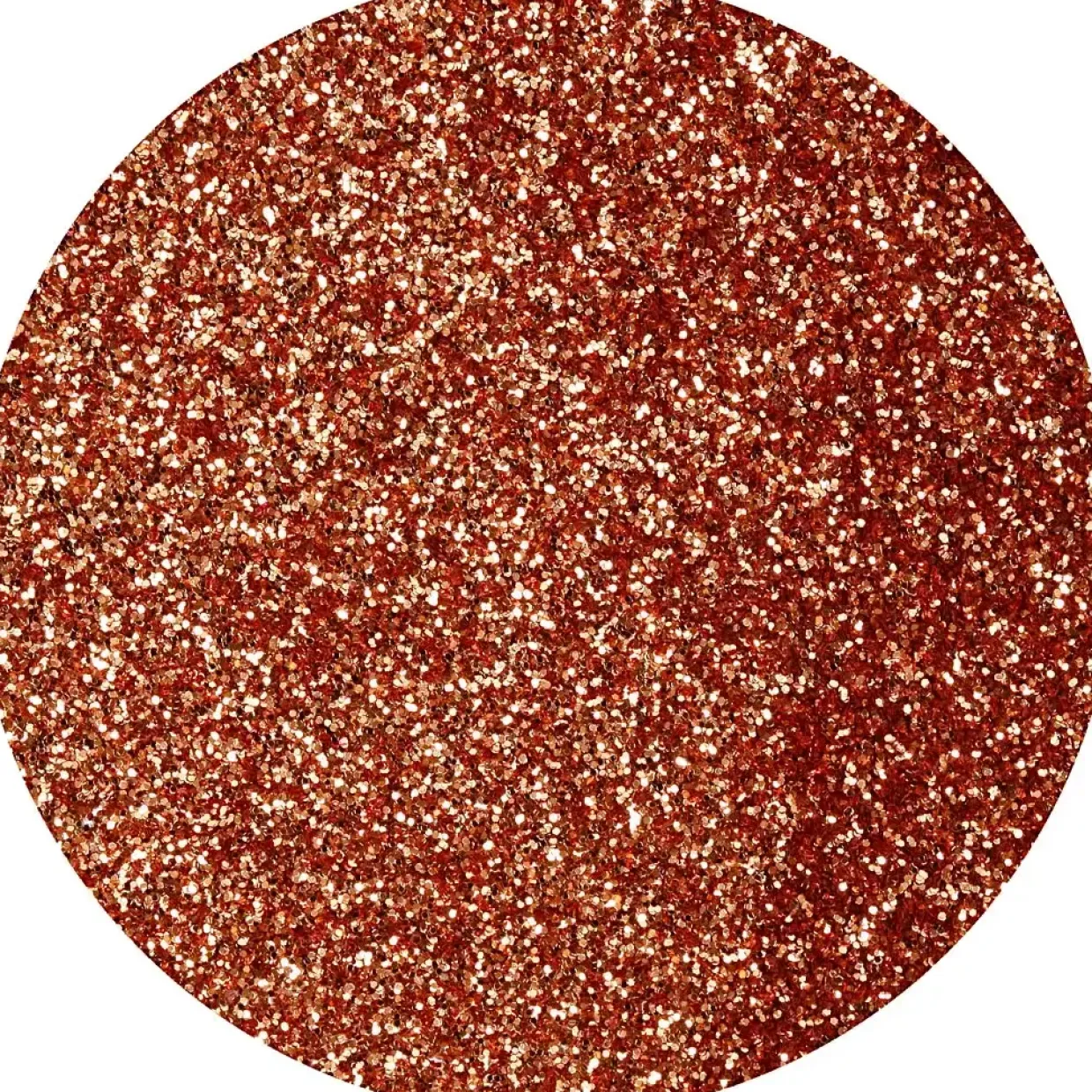 Bio-glitter, kobber, 110 g - 1 stk